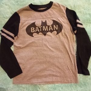 The Avengers Batman Grey Long Sleeve T-shirt